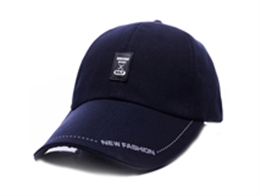 凯维帽业-外贸出口加工订制纯色简约运动棒球帽 男女款 春夏-BM171