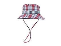 凯维帽业-儿童时尚格子渔夫帽儿童时尚格子渔夫帽