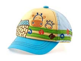 凯维帽业-儿童五页绣花棒球帽订做RM159