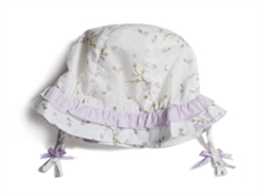 凯维帽业-可爱小辫子婴儿小边帽 AM055