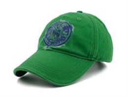 凯维帽业-绿色简约印花六页鸭舌帽BM263