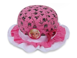 凯维帽业-儿童折边芭比娃娃可爱边帽定做RM214