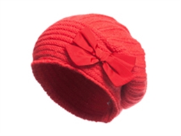 凯维帽业-儿童时装针织蓓蕾帽 RM322