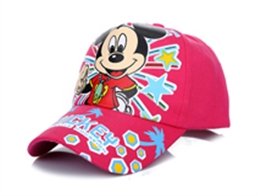凯维帽业-卡通印花遮阳帽 运动棒球帽RM343