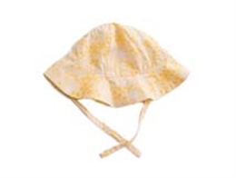 凯维帽业-黄色小女孩印花夏季遮阳盆帽RM467
