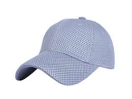 凯维帽业-蜂窝状纯色简约六页棒球帽 BM333
