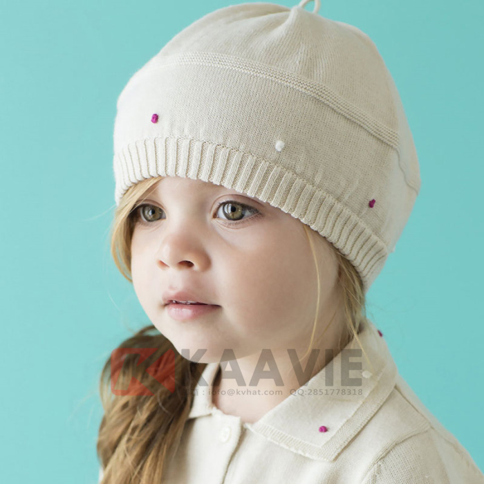 女童冬天针织帽