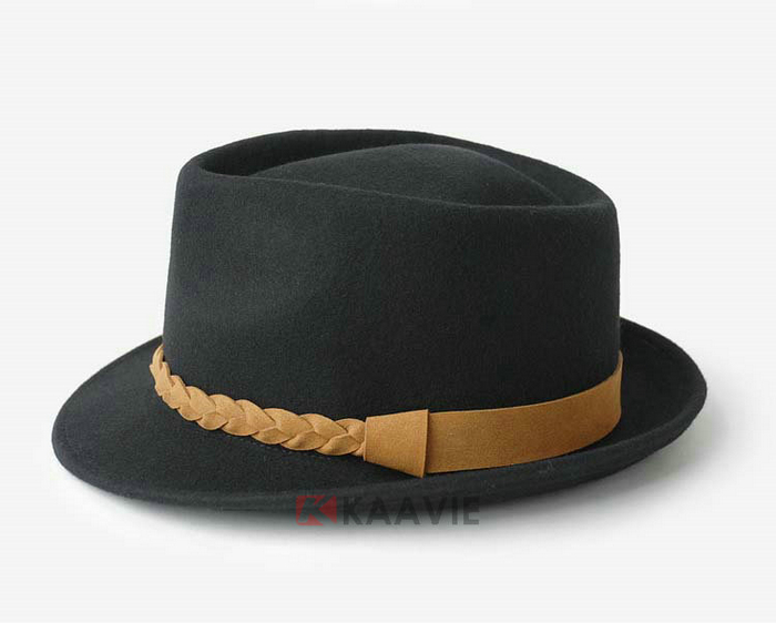 羊毛定型毡帽 爵士帽定做