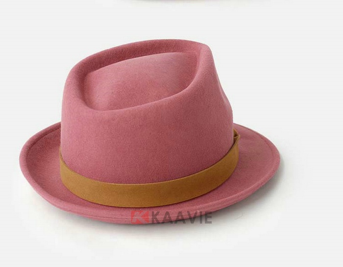 羊毛定型毡帽 爵士帽定做