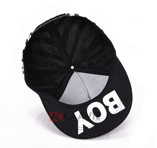 韩版新款条纹斑马式嘻哈街舞帽
