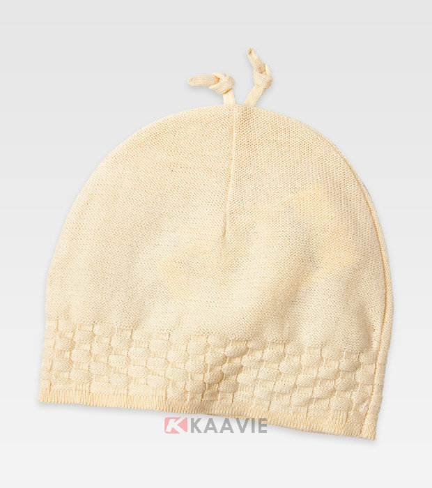 黄色新款婴儿帽子