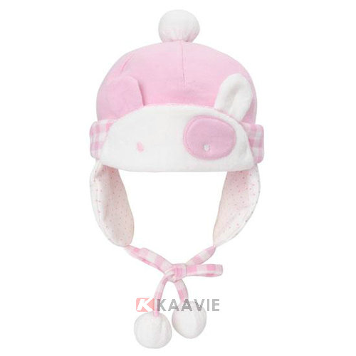 婴儿可爱卡通绣花风雪帽  婴儿可爱卡通绣花风雪帽