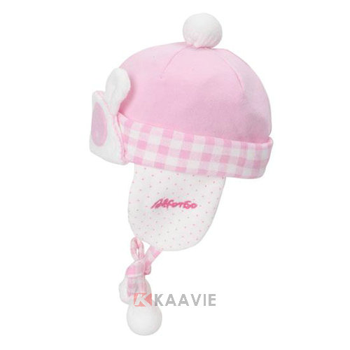 婴儿可爱卡通绣花风雪帽  婴儿可爱卡通绣花风雪帽