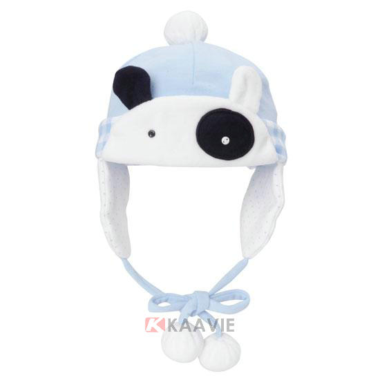 婴儿可爱卡通绣花风雪帽  婴儿可爱卡通绣花风雪帽