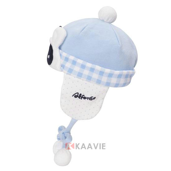 婴儿可爱卡通绣花风雪帽  婴儿可爱卡通绣花风雪帽