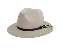 米白色西部牛仔定型帽DW005