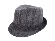 凯维帽业-定型礼帽羊毛呢子料 DW008