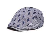 凯维帽业-新款时装设计风鸭舌帽定做 -EM021