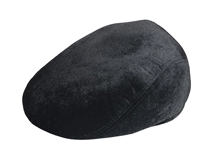 凯维帽业-冬天纯色简约保暖鸭舌帽 老人帽定做