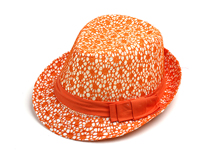 凯维帽业-新款蝴蝶结蕾丝拼接定型礼帽 小清新款定做-CZ070