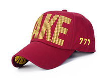 凯维帽业-简约字母印花春夏户外遮阳运动棒球帽 鸭舌帽 外贸定做 -BM112