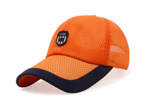 凯维帽业-春夏新款户外遮阳运动帽 棒球帽工厂订做 12年诚信通 -BM117