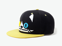 凯维帽业-新款可爱大猫头 平板帽PM256